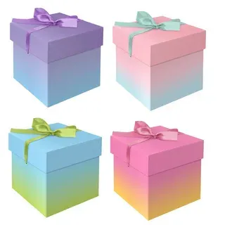 Квадратные подарочные коробки