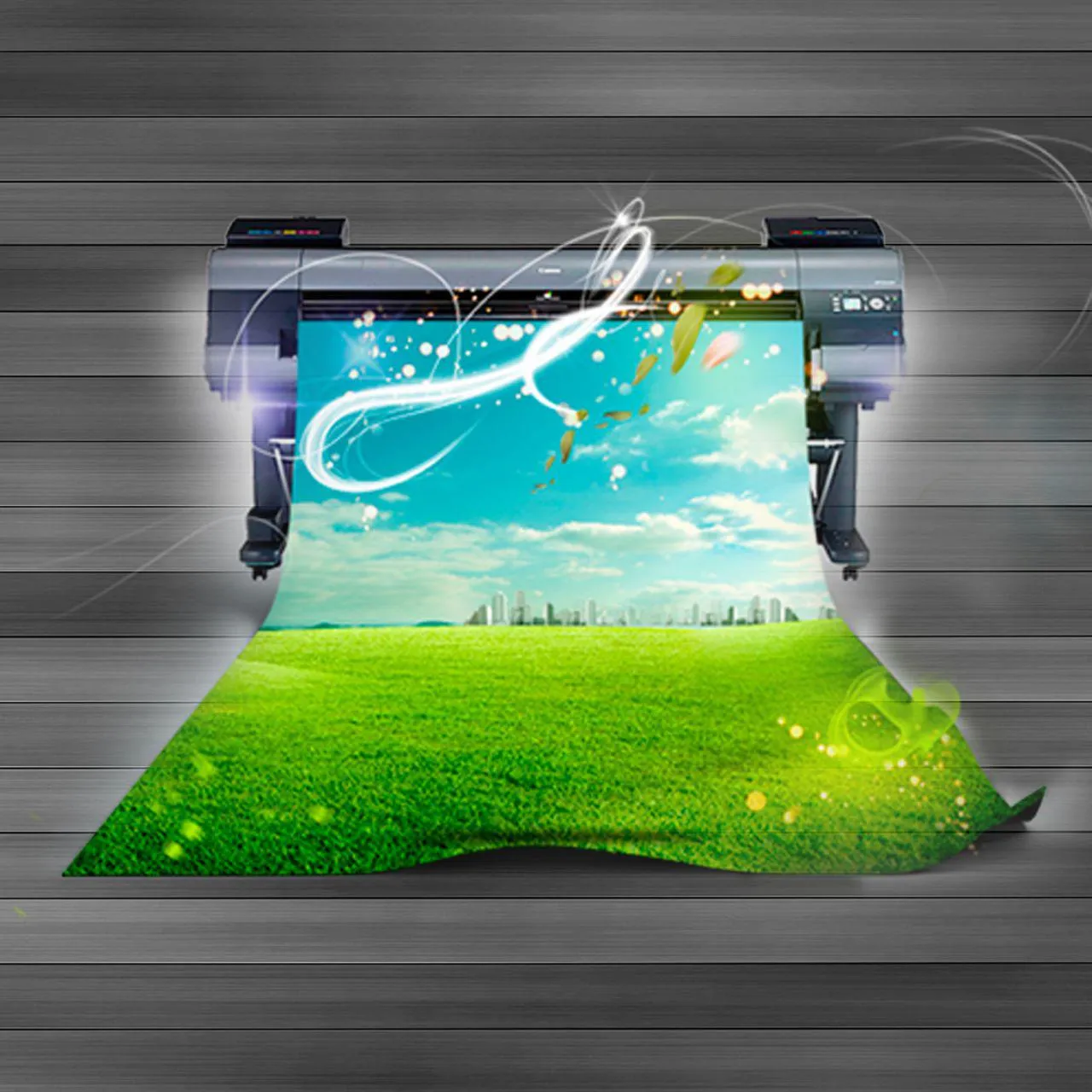 Печать больших плакатов