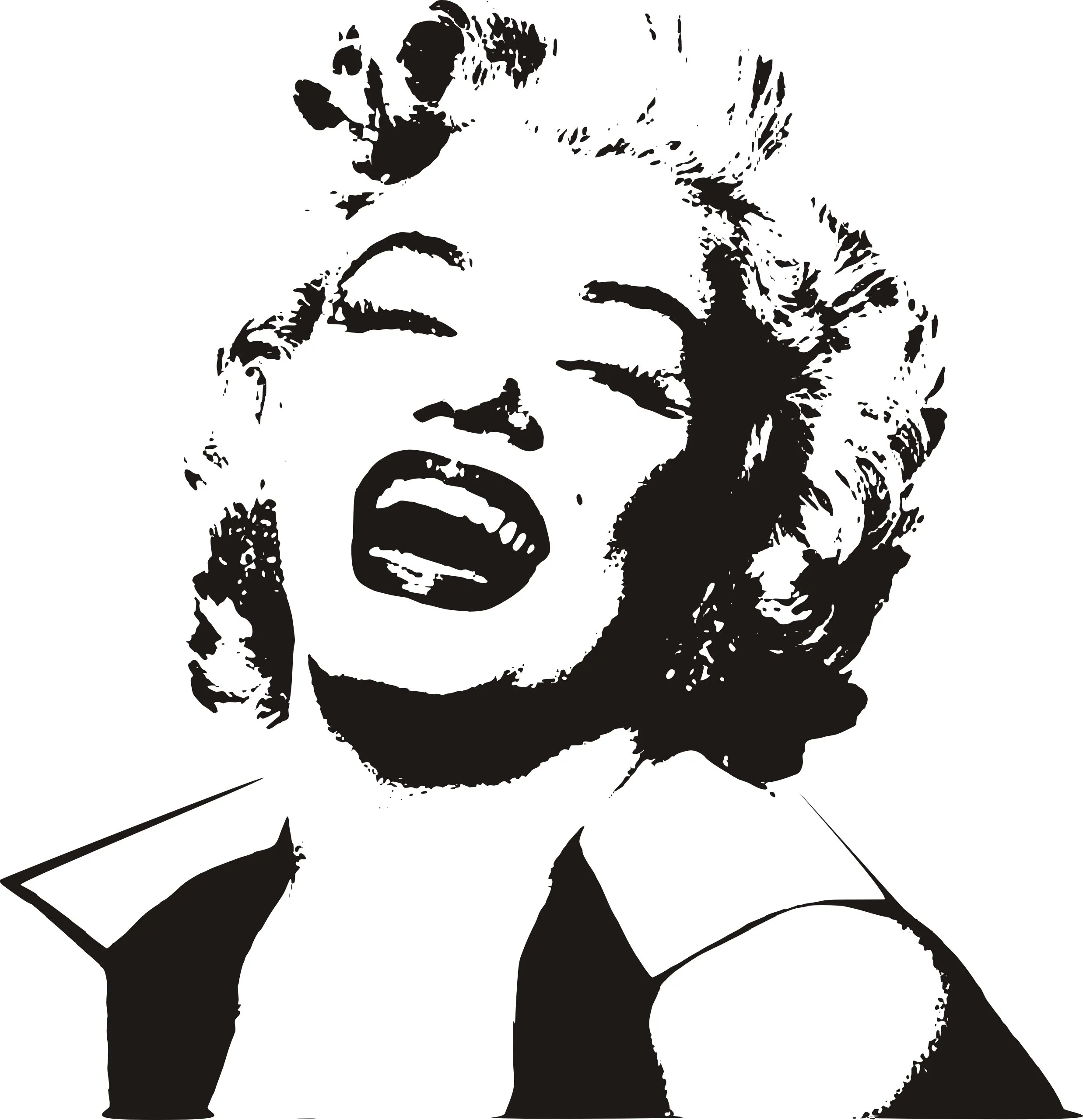 Печать черно-белых плакатов