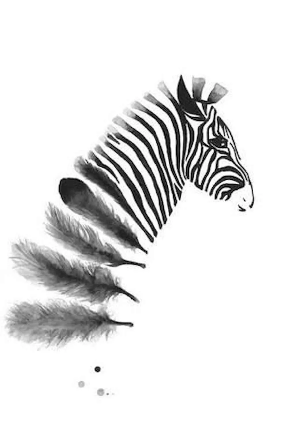 Печать черно-белых плакатов