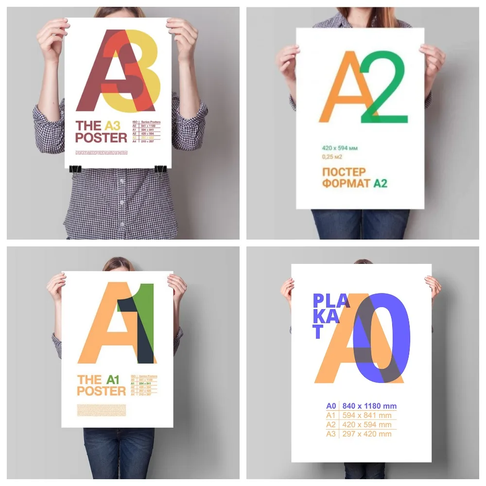 Печать постеров А2