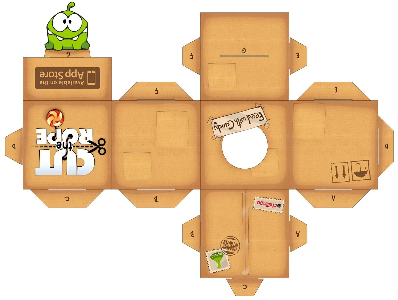 Подарочные коробки ам ням