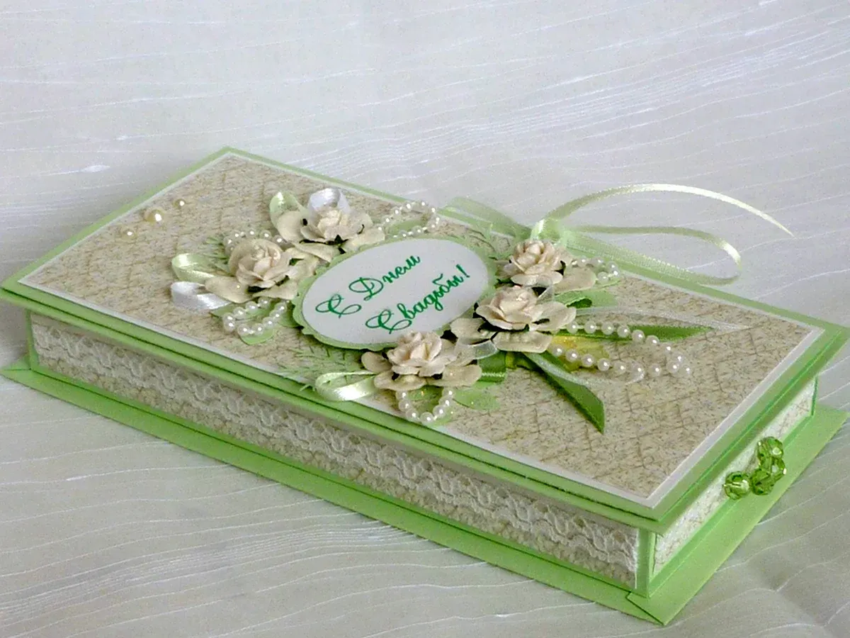 Подарочные коробки для денег на свадьбу