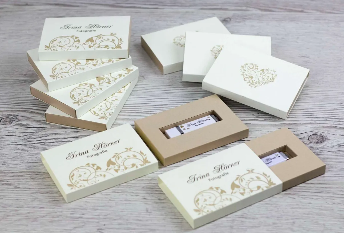 Подарочные коробки для флешки