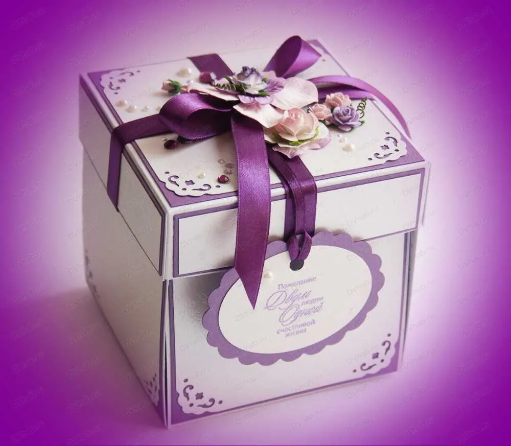 Подарочные коробки для свадебного подарка