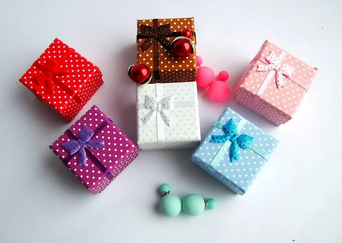 Типы подарочных коробок