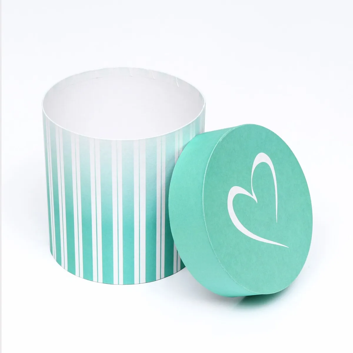 Подарочные коробки 25х25 круглая