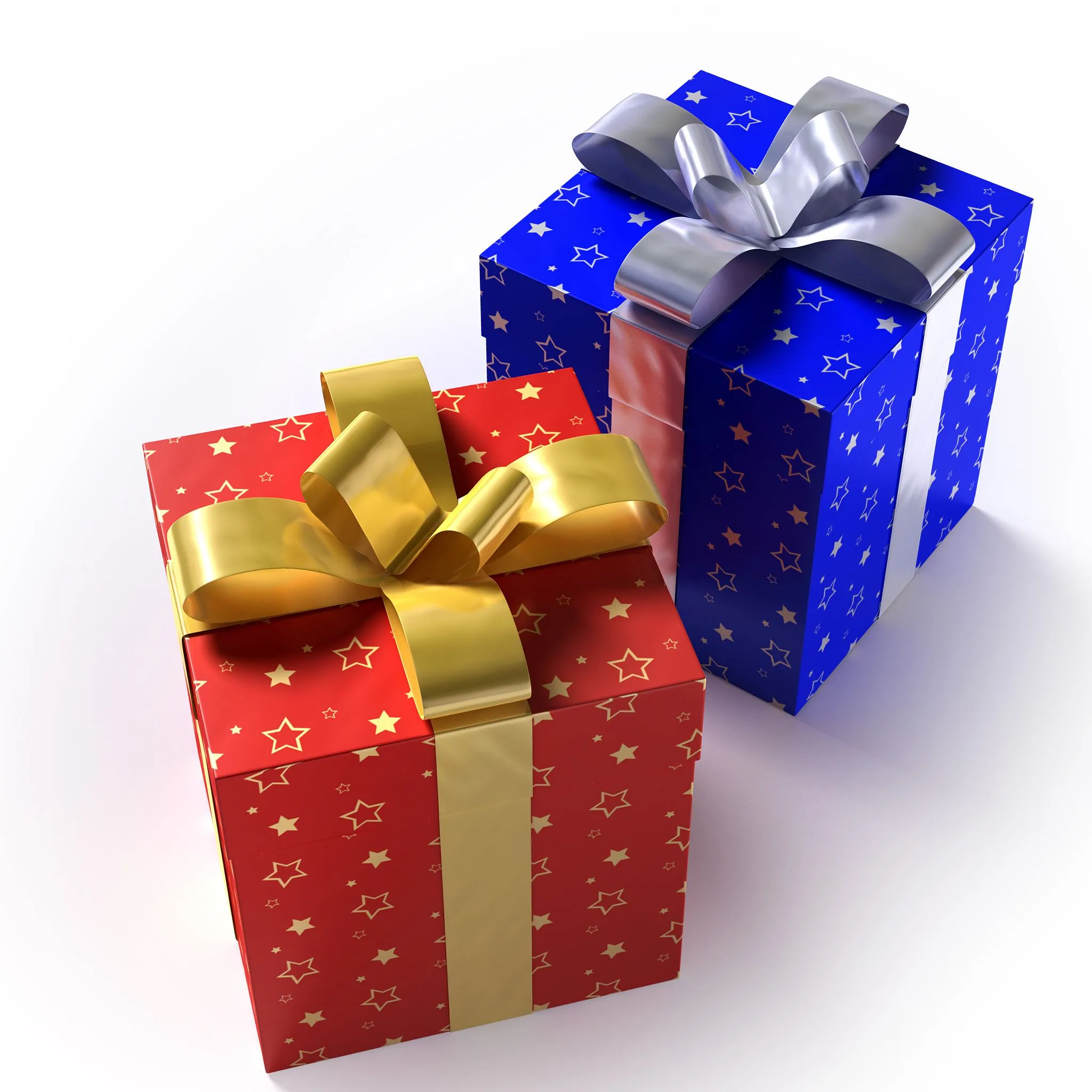 Подарочные коробки 3д