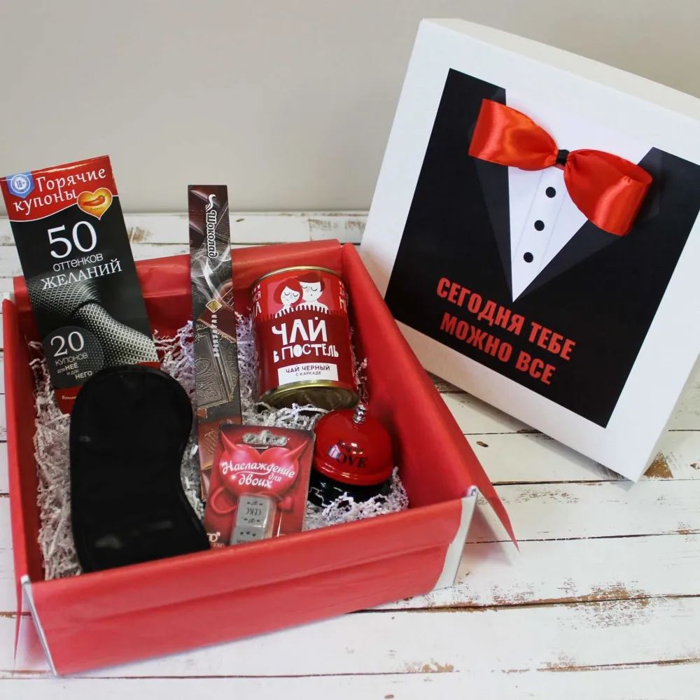 Подарочные коробки на 14 февраля