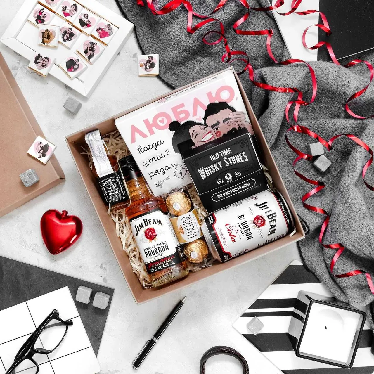 Подарочные коробки на 14 февраля