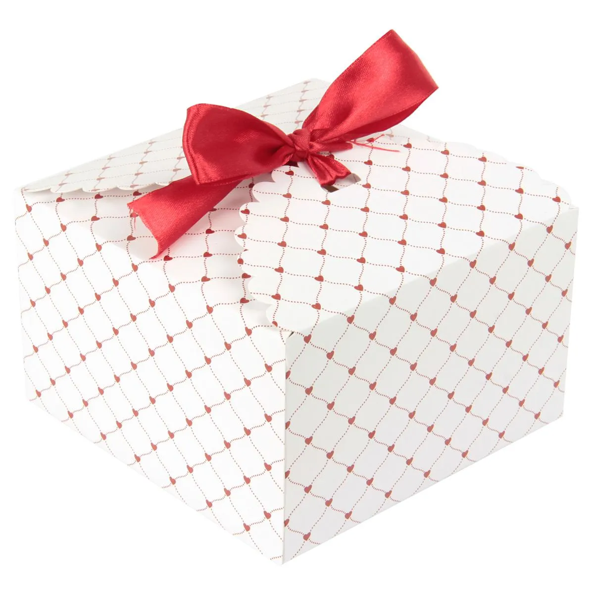 Подарочные коробки с бантом