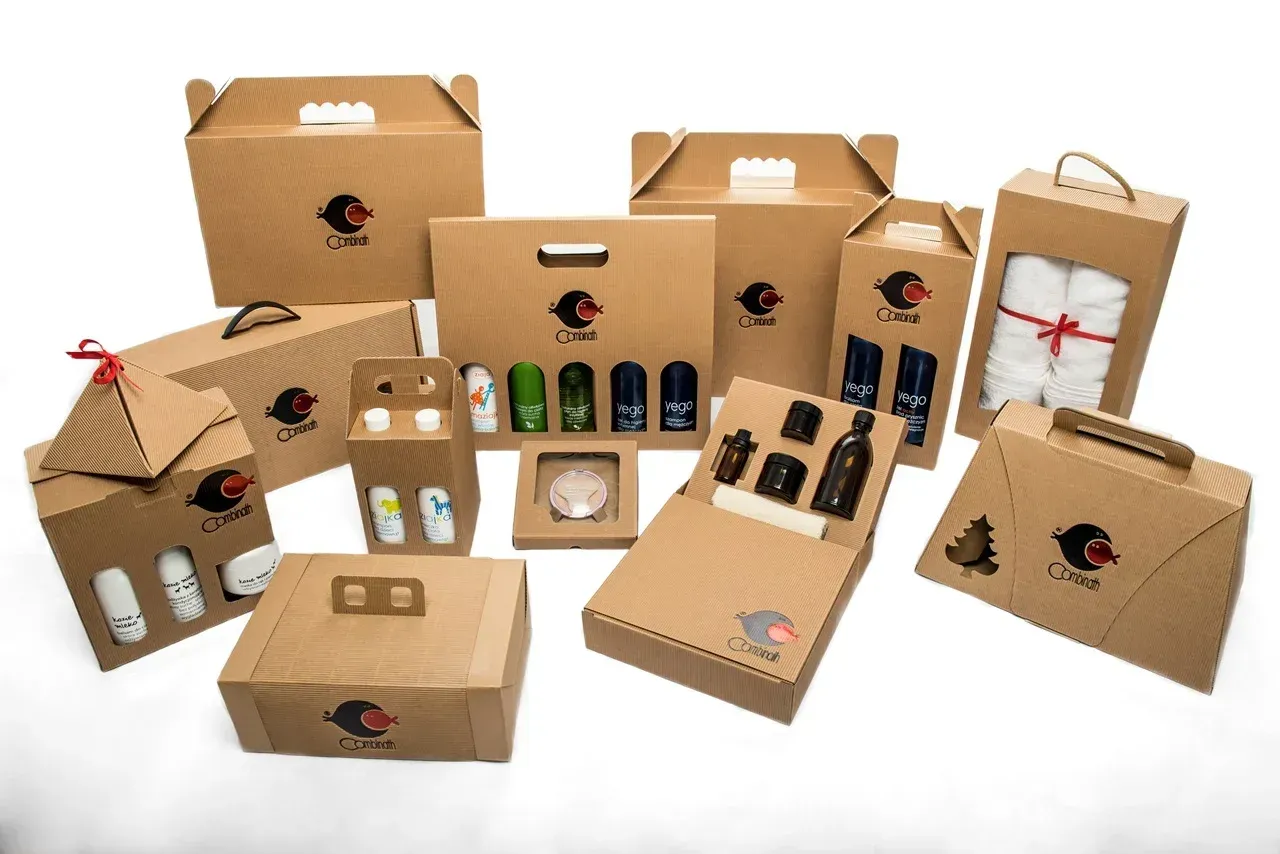 Подарочные коробки с отделениями