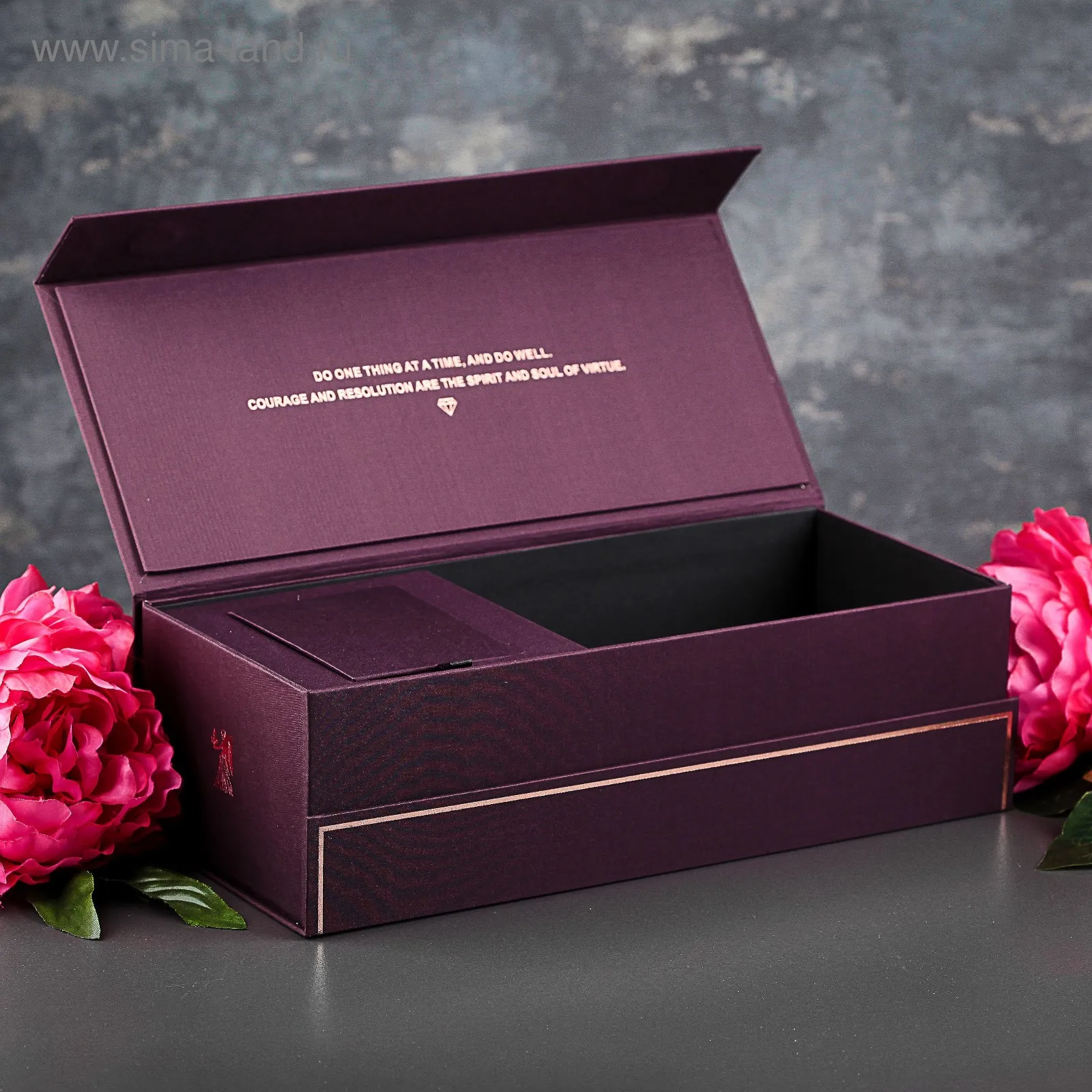 Подарочные коробки с отделениями