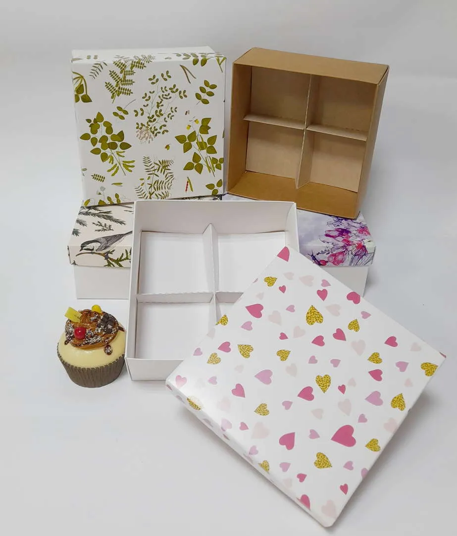 Подарочные коробки с ячейками