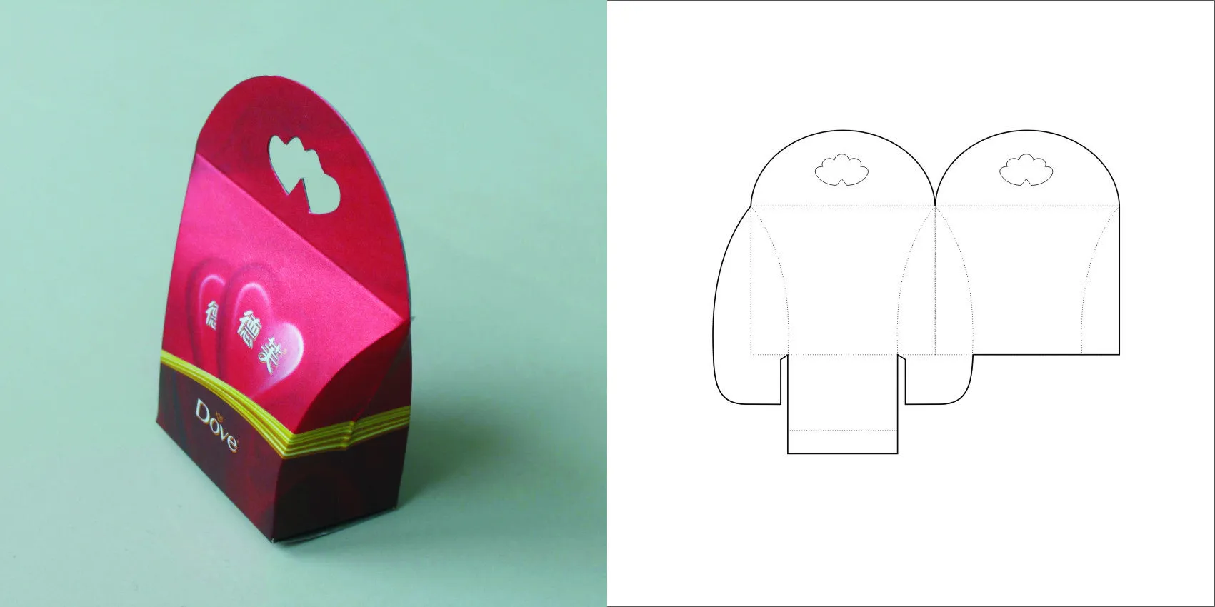 Фигурные коробки