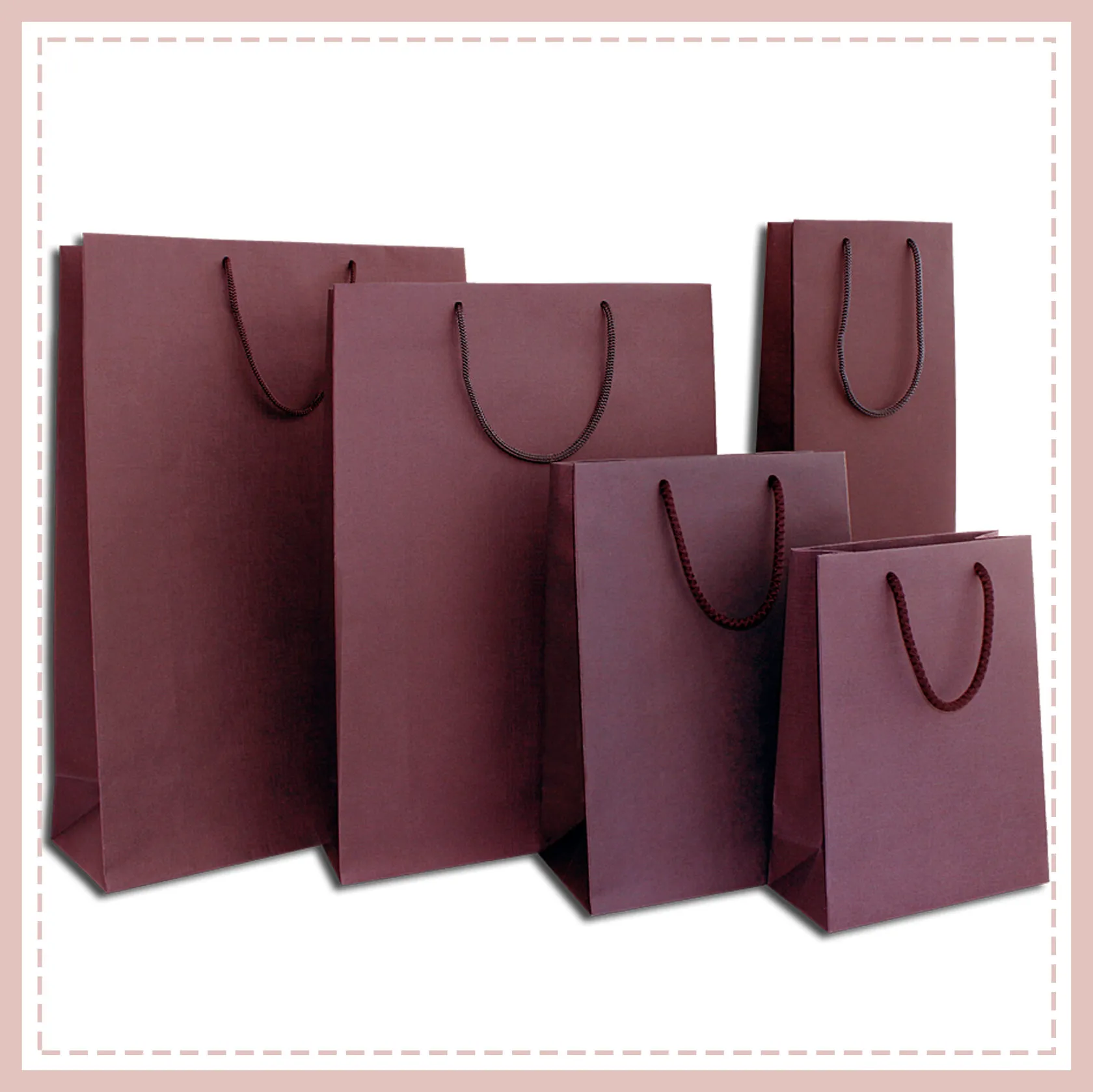 Бумажные пакеты люкс