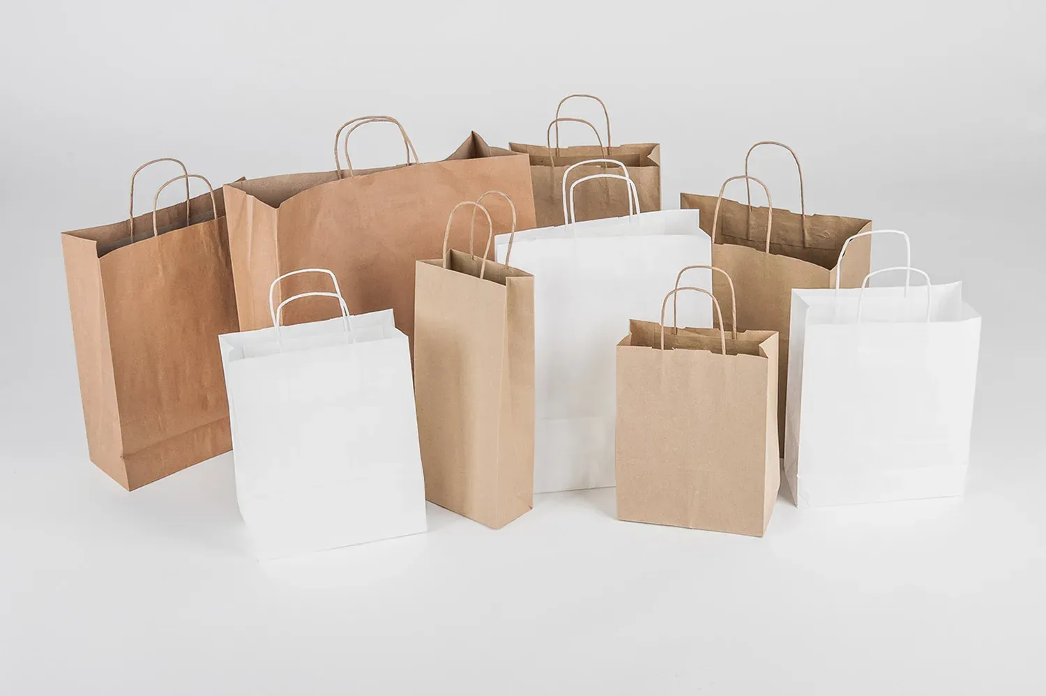 Виды бумажных пакетов для упаковки