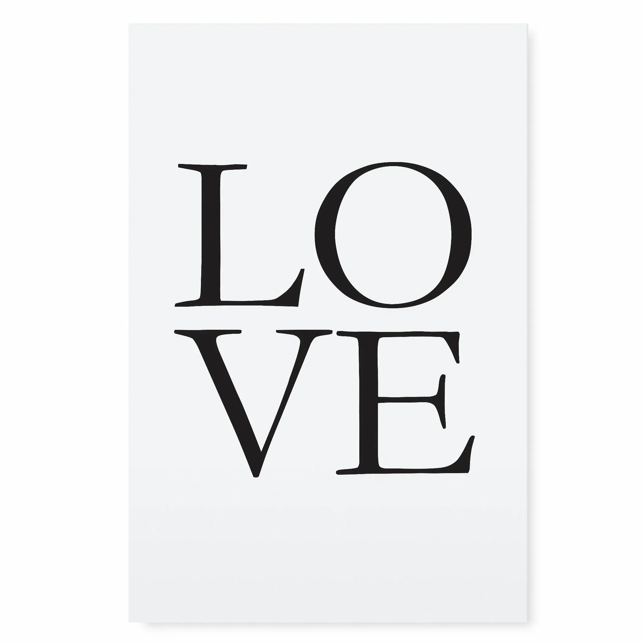 Печать плакатов с надписью