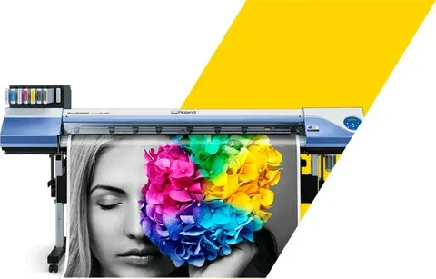 Печать цветных плакатов