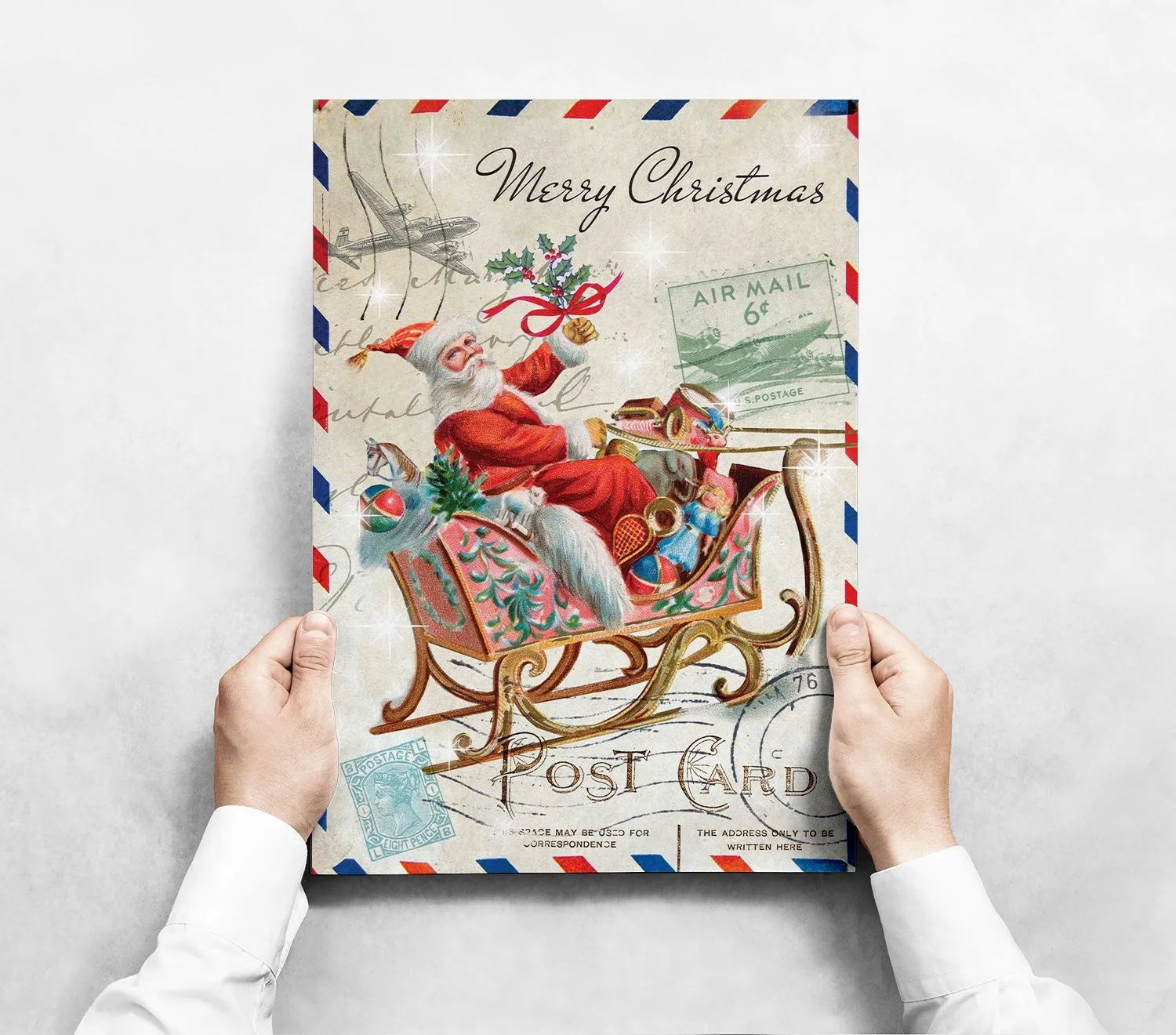 Печать новогодних постеров