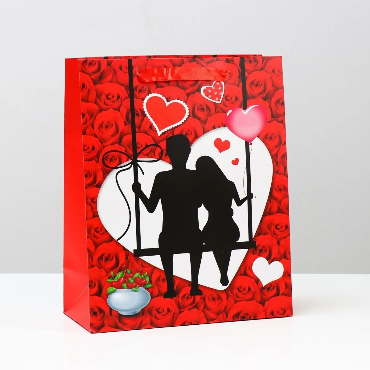 Ламинированные бумажные пакеты 26х32