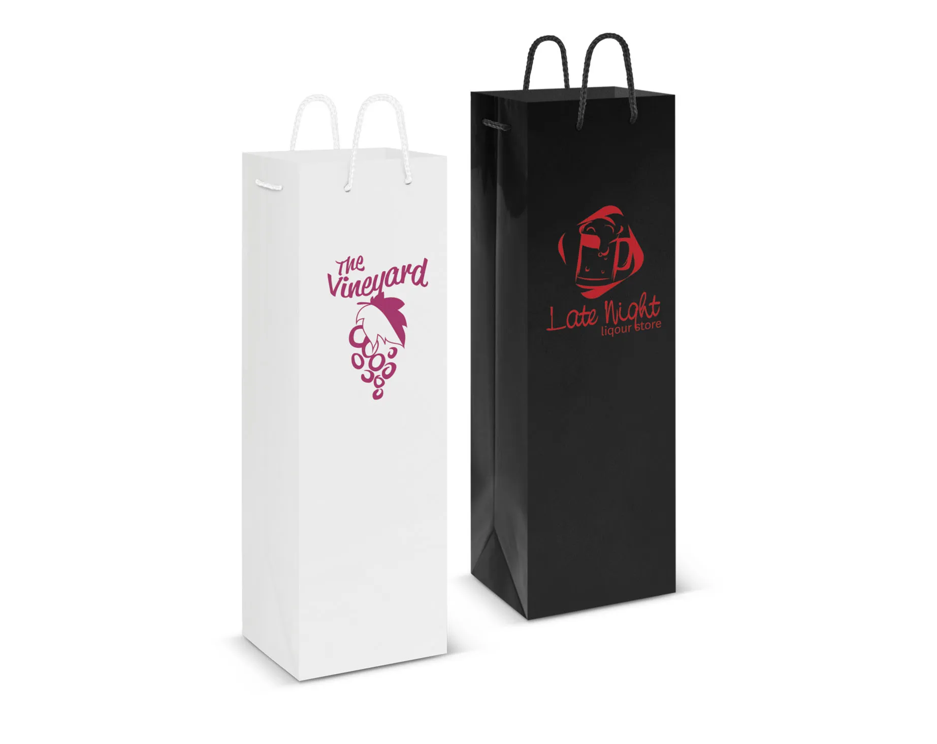 Бумажные пакеты для вина