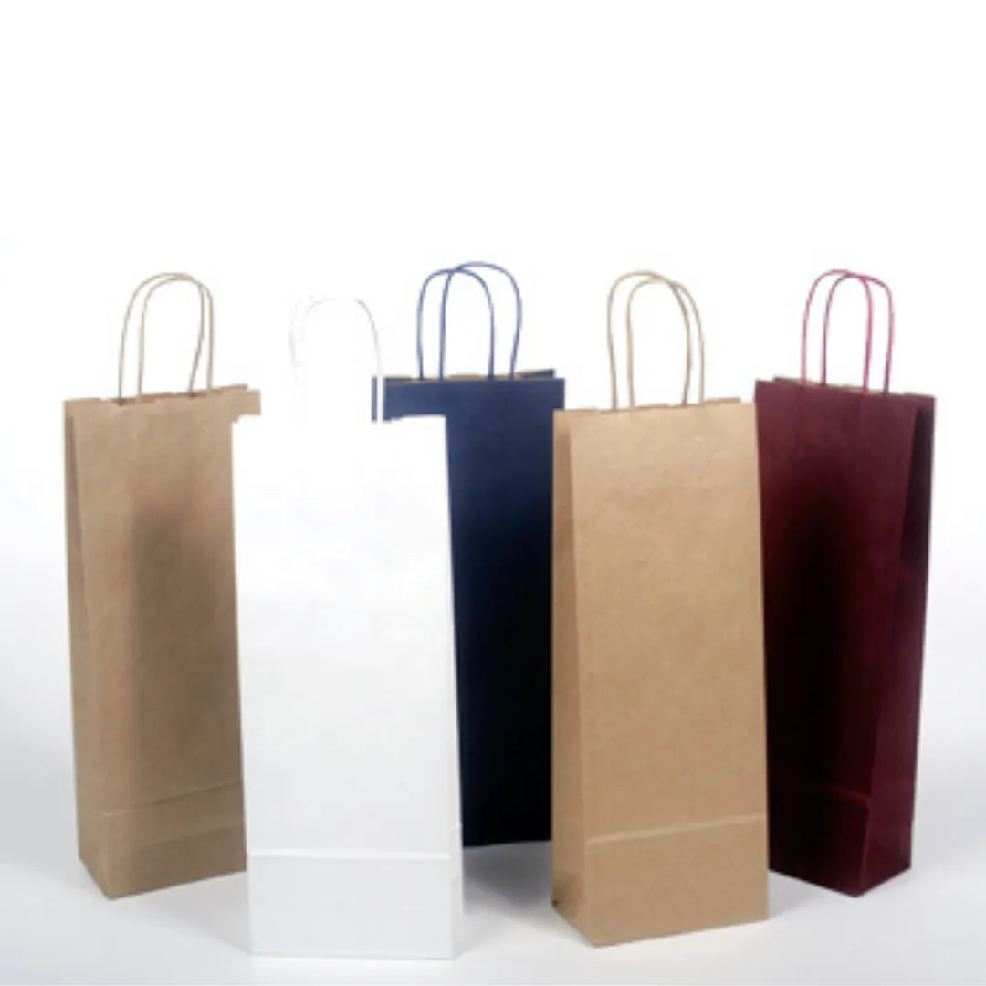 Бумажные пакеты для вина