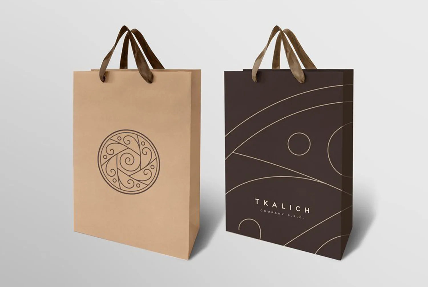 Бумажные пакеты люкс