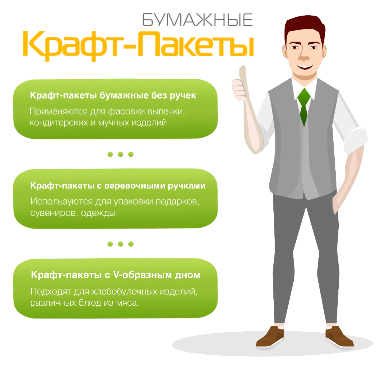 Плюсы и минусы бумажных пакетов