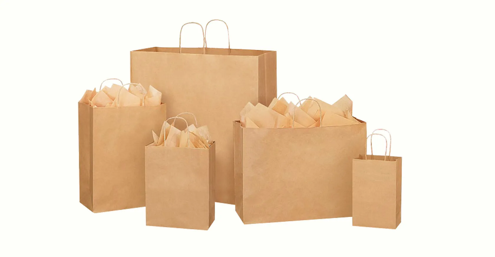 Бумажные пакеты 28х28х28