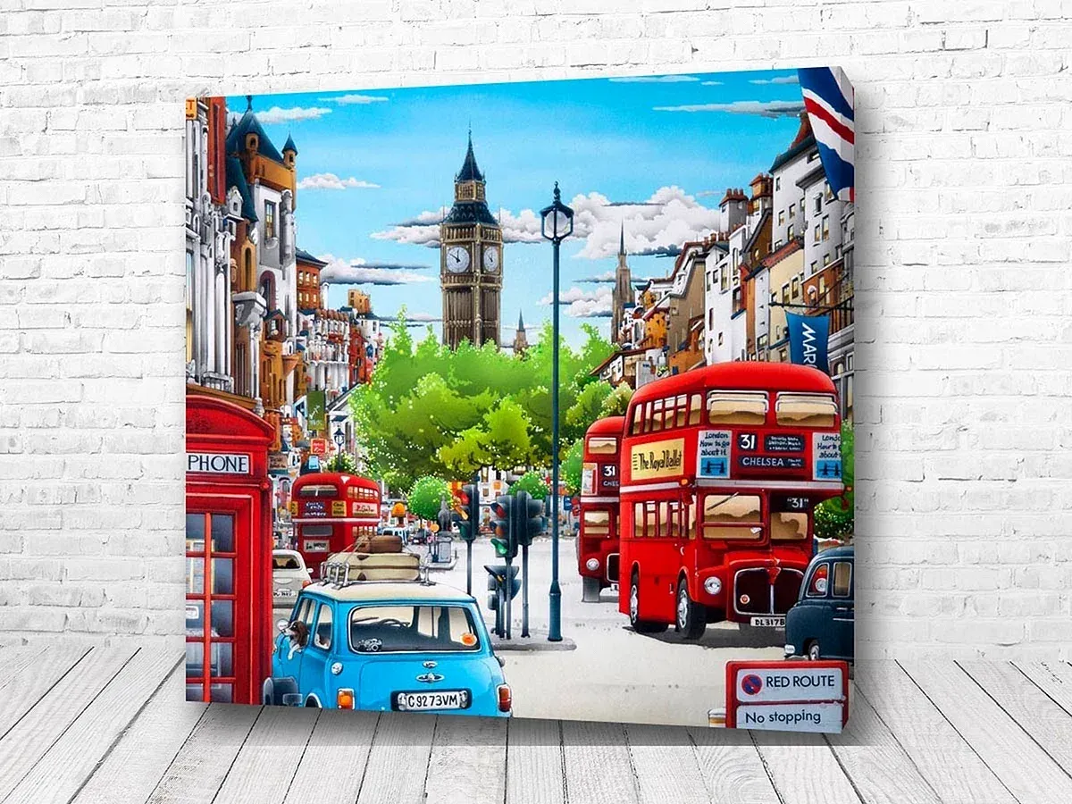 Печать плакатов Лондон