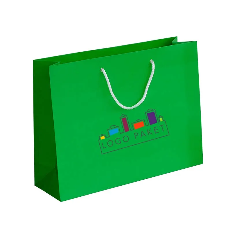 Пакеты из мелованной бумаги