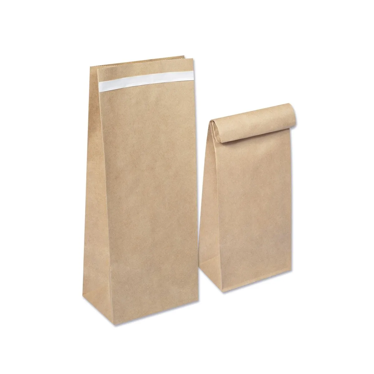 Бумажные пакеты с клеевым клапаном