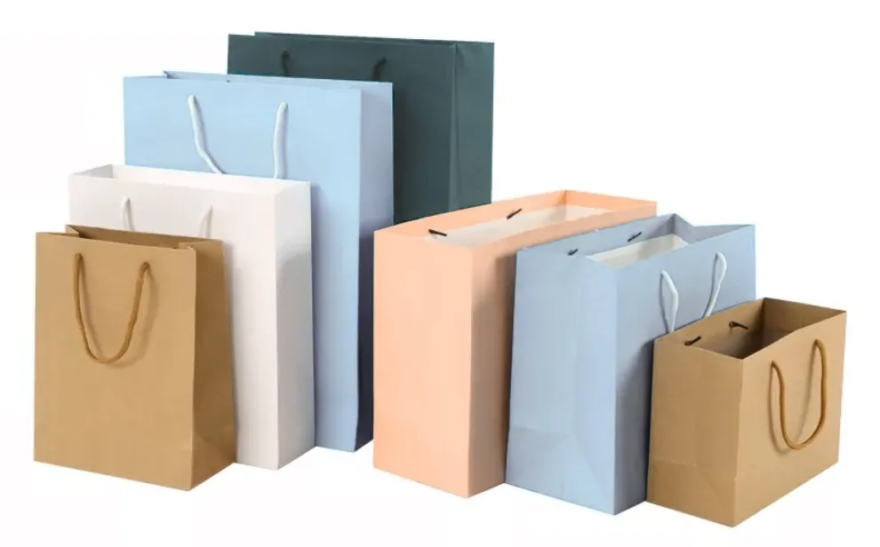 Бумажные пакеты размером 450х400 мм