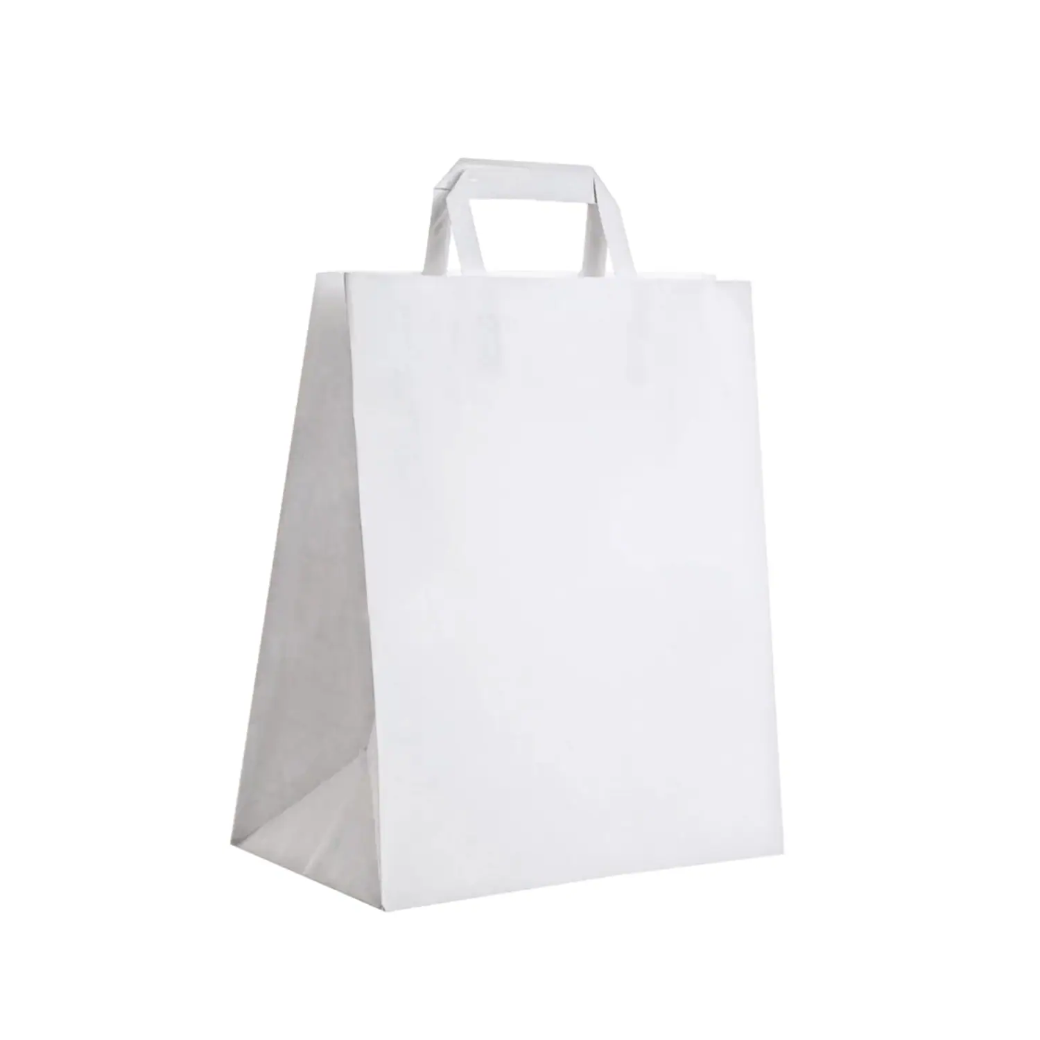 Белые бумажные пакеты