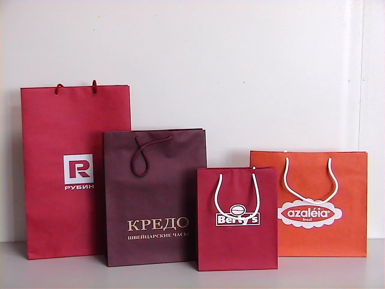 Бумажные пакеты малыми тиражами