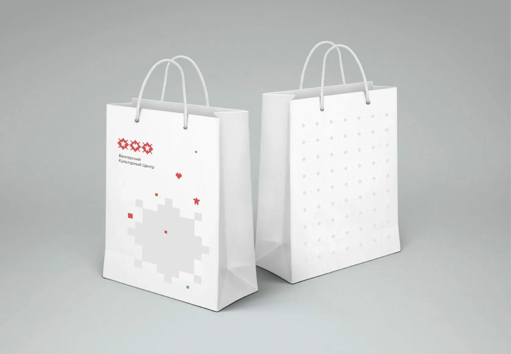 Бумажные пакеты с веревочными ручками