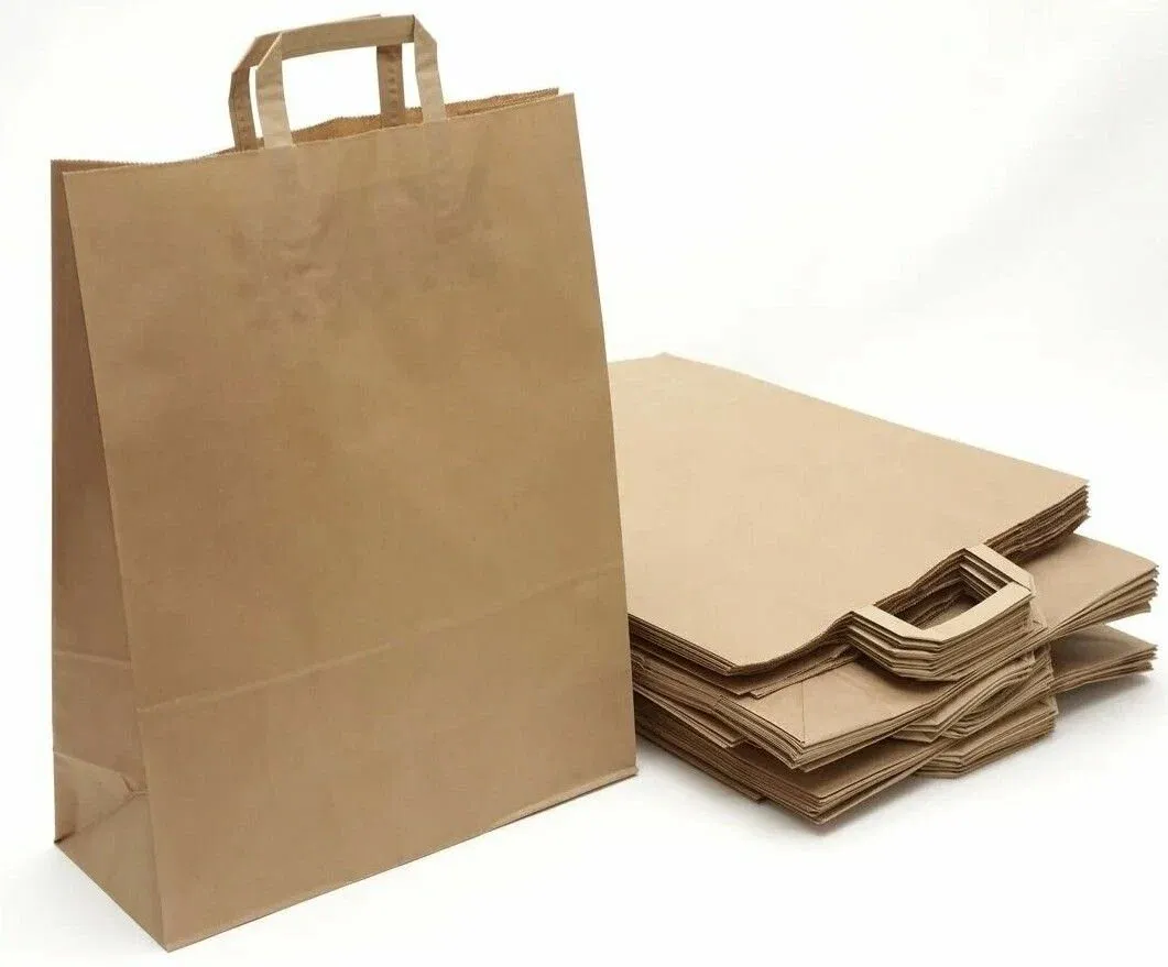 Бумажные пакеты с ручками