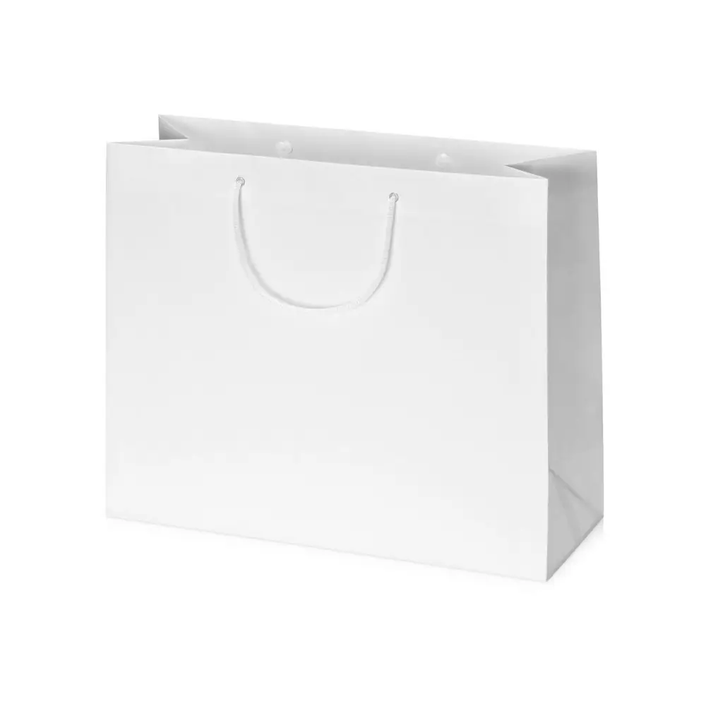 Белые бумажные пакеты