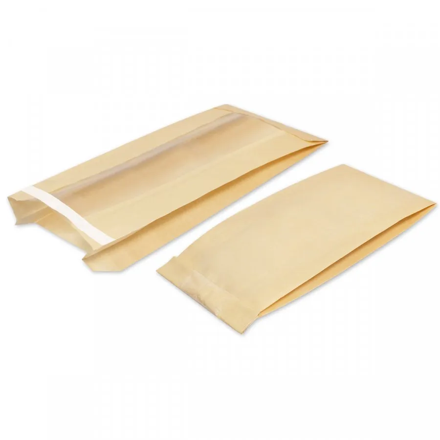 Бумажные пакеты с клеевым клапаном