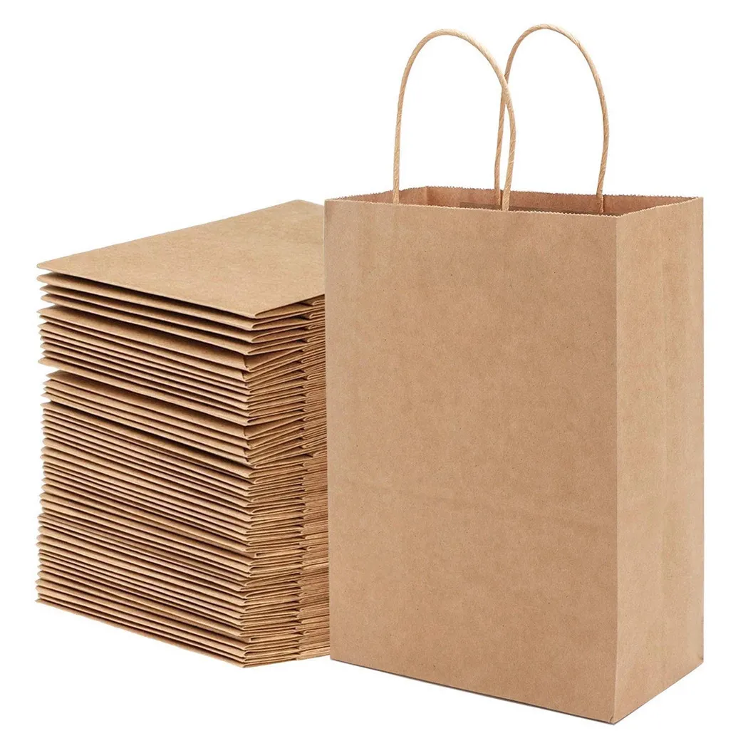 Бумажные пакеты с ручками