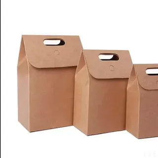 Коричневые бумажные пакеты