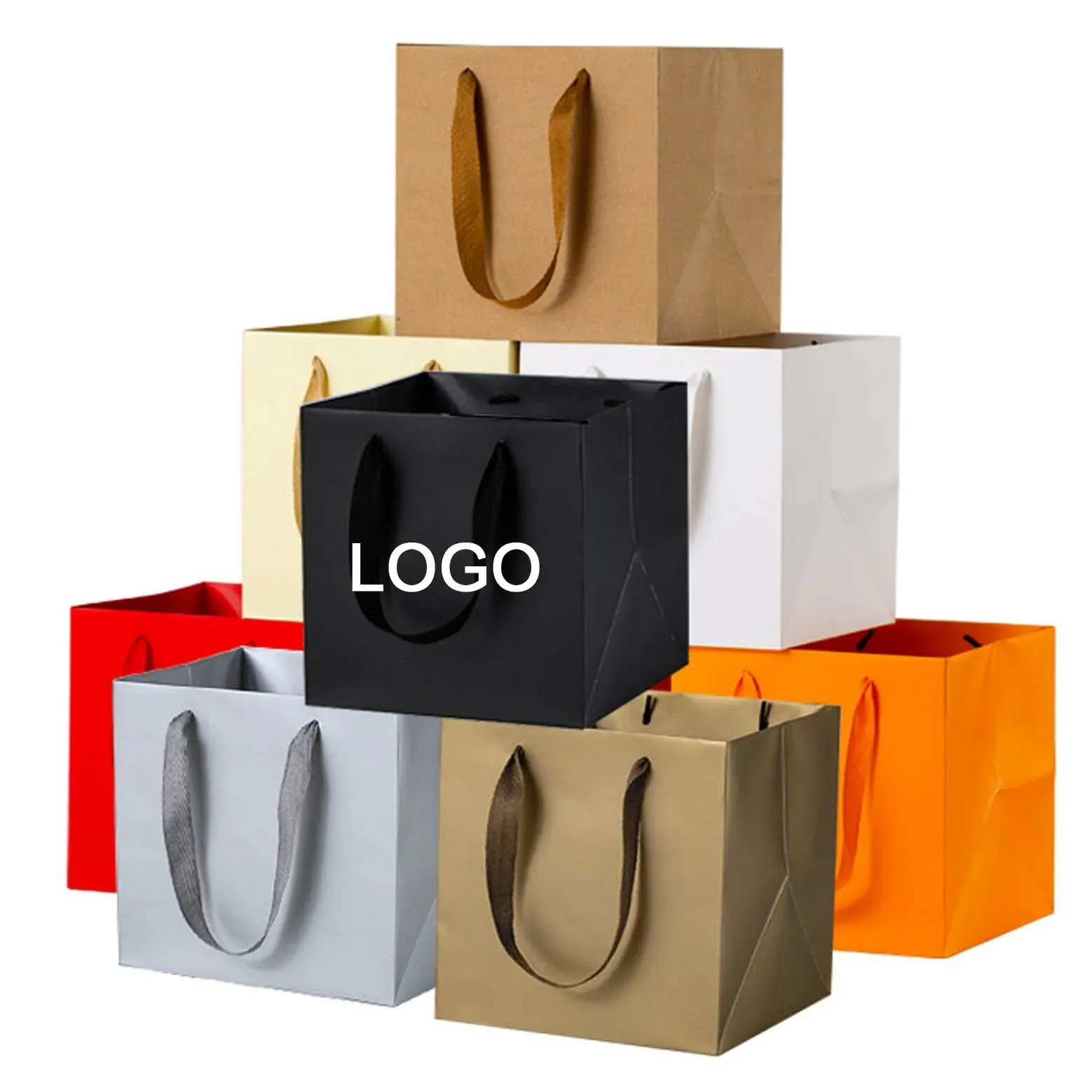 Бумажные пакеты с квадратным дном