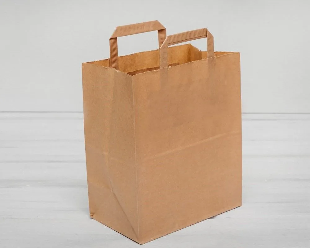 Бумажные пакеты с усиленным дном