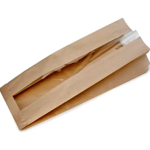 Оранжевые бумажные пакеты