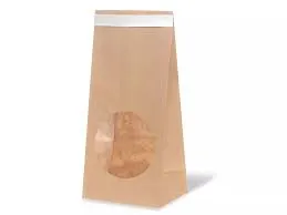 Бумажные пакеты с плоским дном