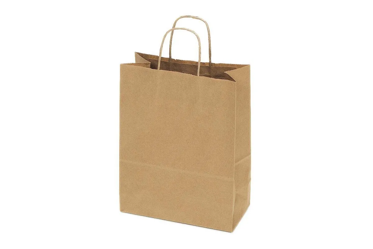 Бумажные пакеты с прямоугольным дном