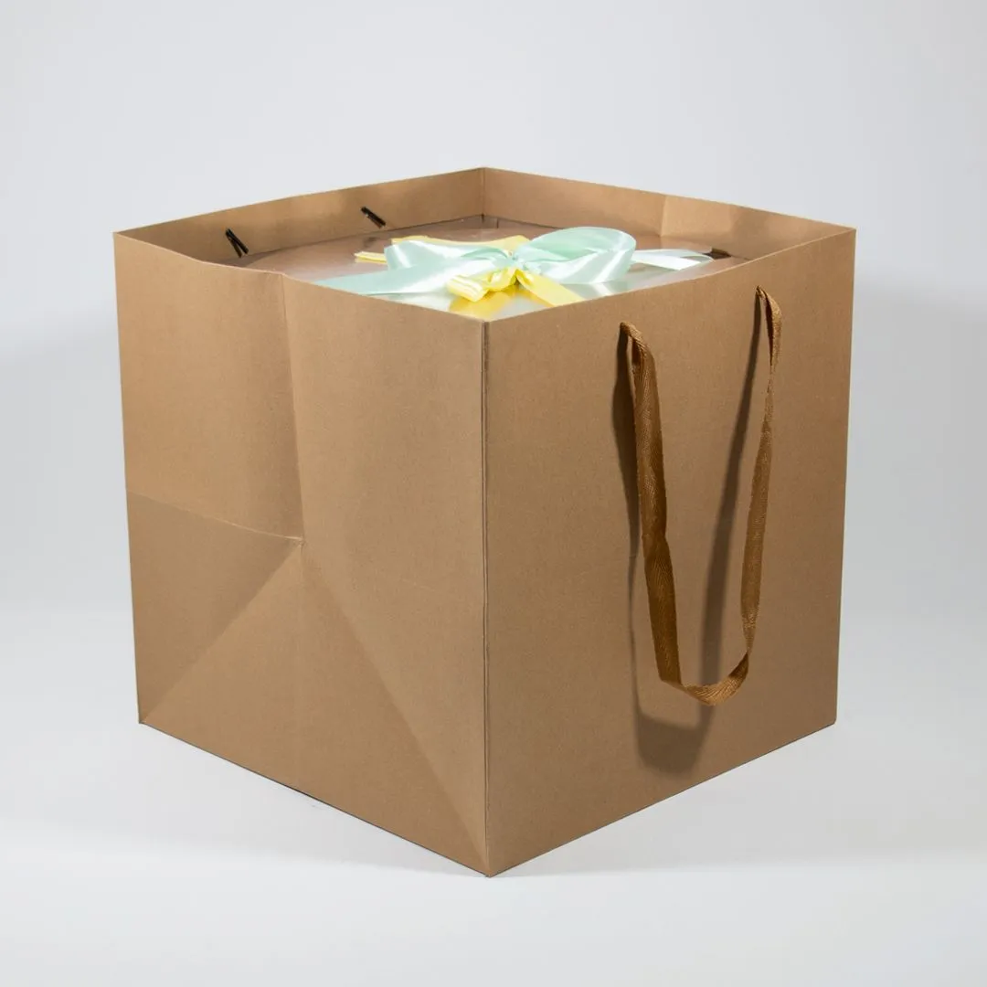 Квадратные бумажные пакеты