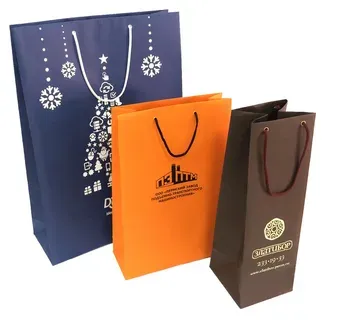 Бумажные пакеты малыми тиражами