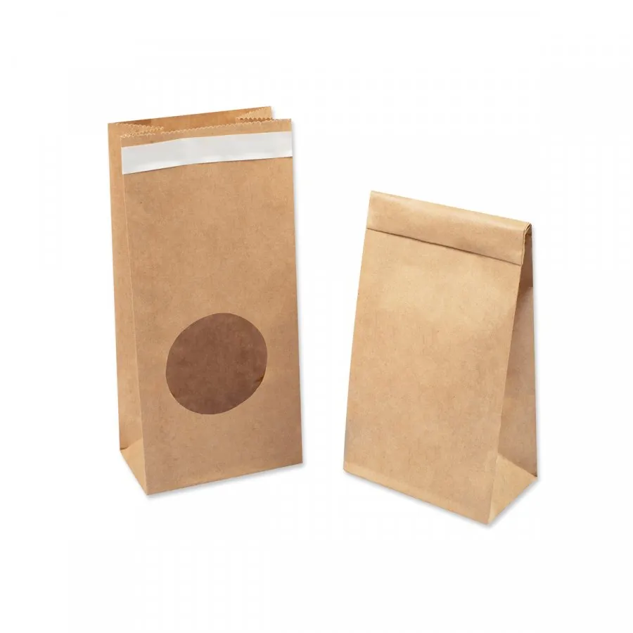 Бумажные пакеты с клеевым клапаном